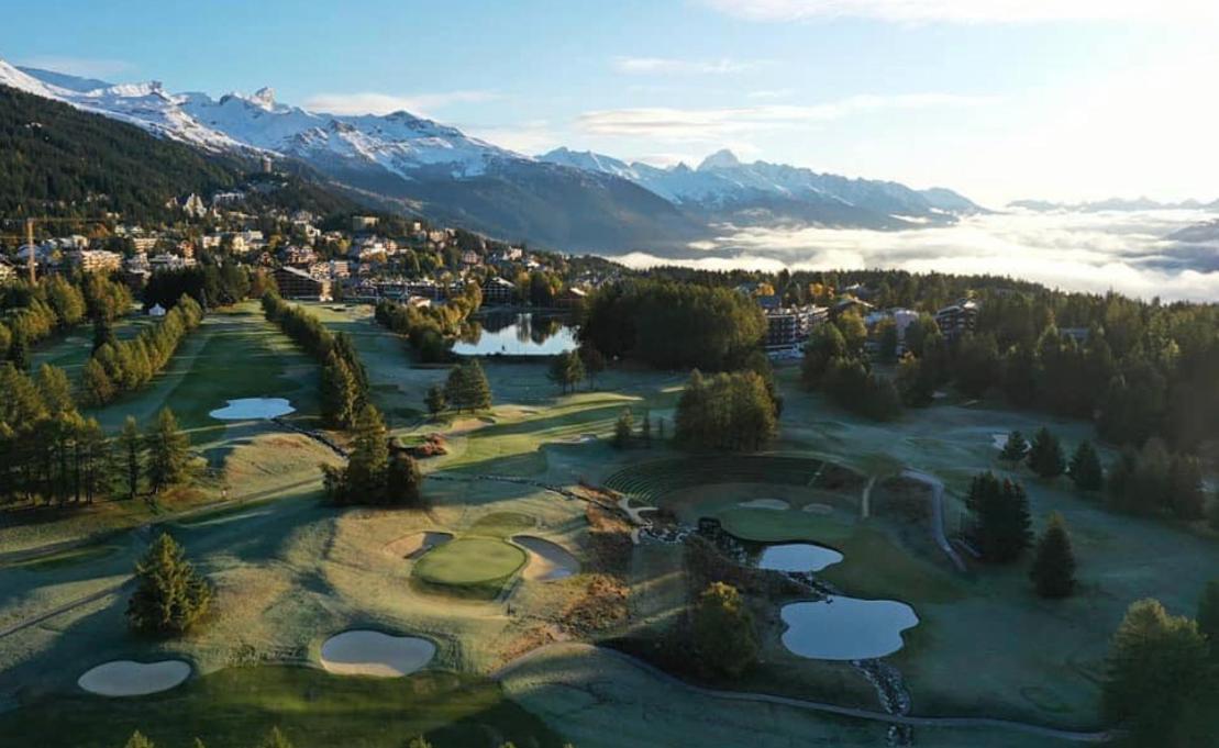 Chalet Aigle Lägenhet Crans-Montana Exteriör bild