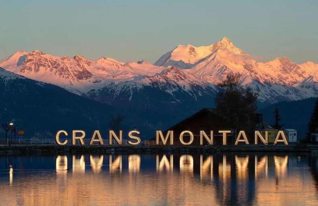 Chalet Aigle Lägenhet Crans-Montana Exteriör bild